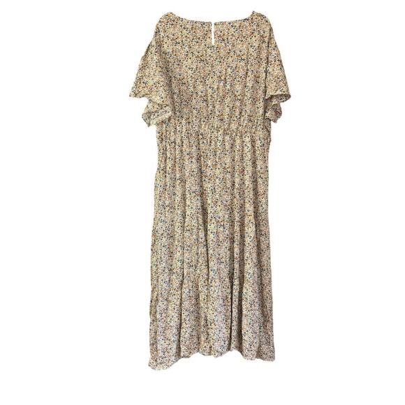 Nemidor Floral Tiered Cottagecore Dress Women’s 5XL Prairie Whimsical Church - Picture 2 of 11